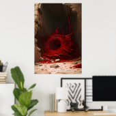 Het lichaam zonder organen - Limited Edition Poste Poster (Thuiskantoor)