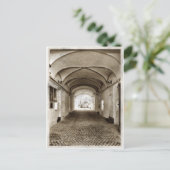 Het licht aan het eind van het briefkaart van de t (Staand voorkant)