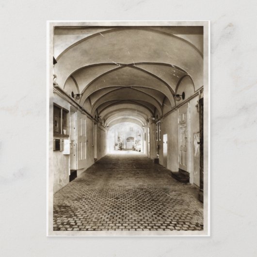 Het licht aan het eind van het briefkaart van de t (Voorkant)