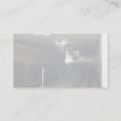 het licht aan het einde van de tunnel bij subiaco  visitekaartje (Achterkant)