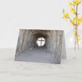 Het licht aan het einde van de tunnel kaart (Gele Bloem)
