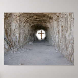 Het licht aan het einde van de tunnel poster