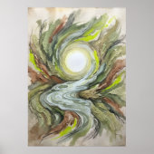 Het licht achter de ogen poster (Voorkant)