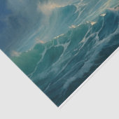 Het licht blijft bestaan tissuepapier (Detail)