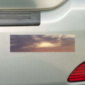 het licht bumpersticker (Op auto)