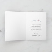 Het licht dat je schijnt Motivatie Verjaardag Kaart (Binnen)