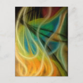 Het licht heeft voorrang briefkaart (Voorkant)