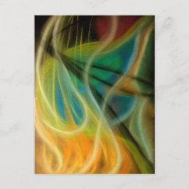 Het licht heeft voorrang briefkaart