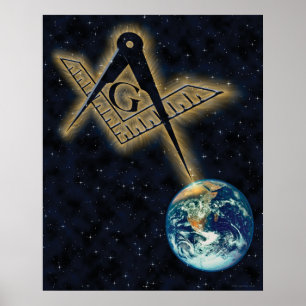 Het licht in de lucht poster