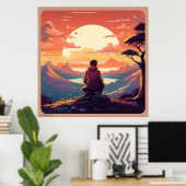 Het licht in het donker: een retro-reflectie poster (Thuiskantoor)