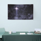 Het licht komt uit een banner (Beurs)