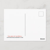 Het licht op het Briefkaart van de wereld (Achterkant)