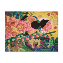 Het licht op het Briefkaart van de wereld