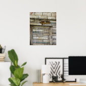 Het licht op het verlaten huis poster (Thuiskantoor)