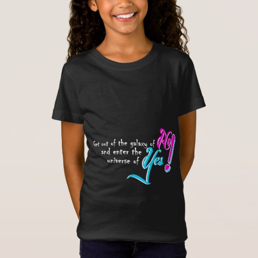 Het licht optimistisch! T-shirt (Voorkant)