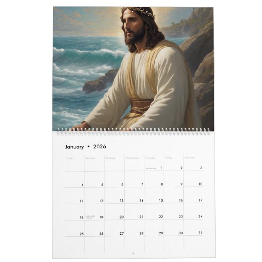 Het licht van Christus: Jezus kalender 2026 (Jan 2026)