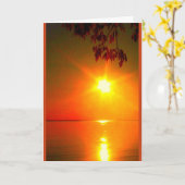 Het Licht van de God van mei glanst eerst op u Kaart (Gele Bloem)