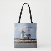 Het Licht van de Ingang van de haven van Cleveland Tote Bag (Voorkant)