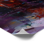 Het licht van de kunstenaar - Studio Moment in Exp Poster (Hoek)