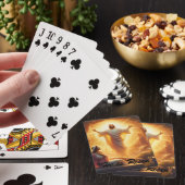 Het Licht van de Opstanding: Jezus Christus Staat  Pokerkaarten (Insitu)
