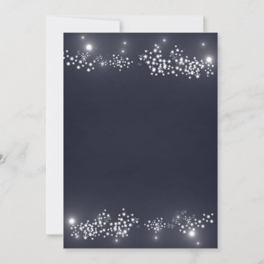 Het Licht van de ster bewaart de Datum aankondigin Aankondiging (Achterkant)