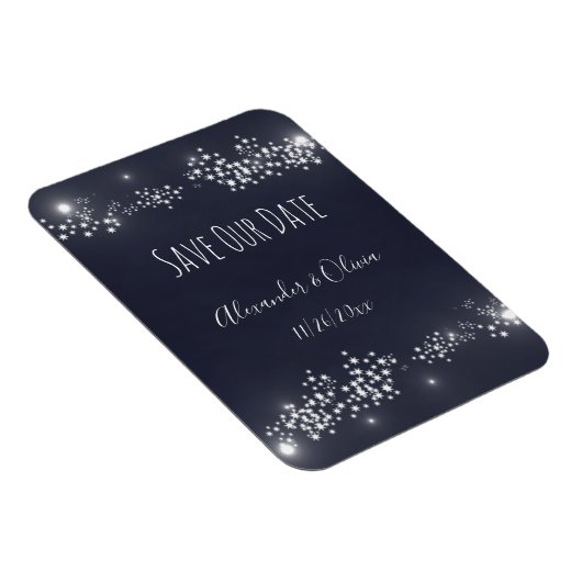 Het Licht van de ster bewaart de Datum Magnet Magneet (Rechterzijde)