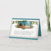 Het licht van de ster van Bethlehem Feestdagen Kaart (Voorkant)