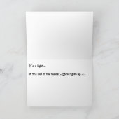 Het Licht van de tunnel Kaart (Binnen)