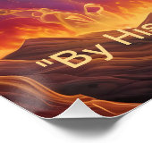 Het licht van de verlossing perfect poster (Hoek)