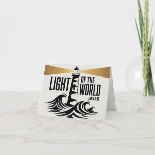 Het licht van de wereld Christelijk Kaart