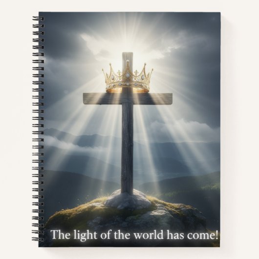Het licht van de wereld is gekomen!  notitieboek (Voorkant)