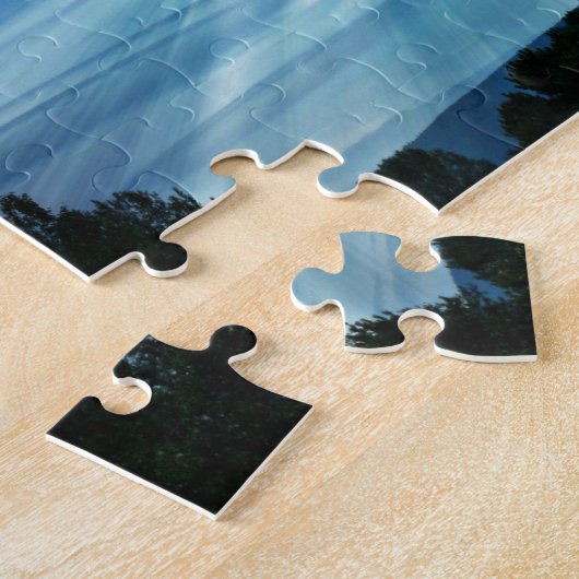 Het licht van de wereld is Jezus. Legpuzzel (Zijkant)