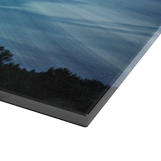 Het licht van de wereld is Jezus. Snijplank (Hoek)