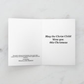 Het licht van de wereld Jezus Kerstmis Feestdagen Kaart (Binnen)