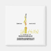 Het licht van de wereld magneet (Voorkant)