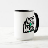 Het licht van de wereld Matteüs 5:14 Mok (Voorkant rechts)