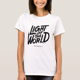 Het licht van de wereld Matteüs 5:14 T-shirt