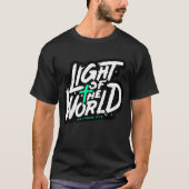 Het licht van de wereld Matteüs 5:14 T-shirt (Voorkant)