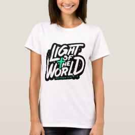 Het licht van de wereld Matteüs 5:14 T-shirt