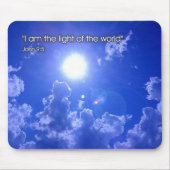 Het licht van de wereld - mousepad muismat (Voorkant)