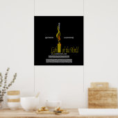 Het licht van de wereld poster (Keuken)