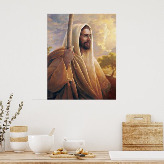 Het licht van de wereld poster (Keuken)