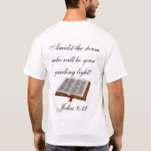 Het licht van de wereld t-shirt (Achterkant)