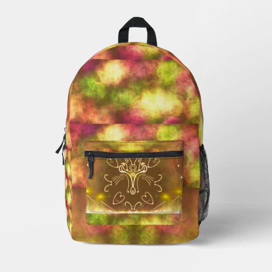 Het licht van het leven bedrukte rugzak (Voorkant)