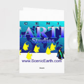 Het Licht van Jesus-Christus van het art. van het Kaart (Achterkant)