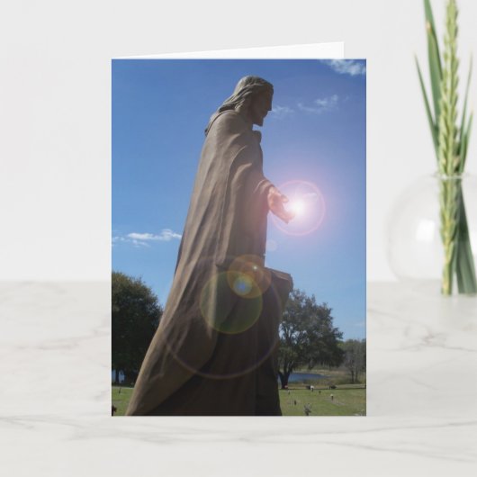 Het Licht van Jesus-Christus van het art. van het Kaart (Voorkant)