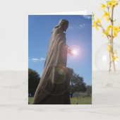 Het Licht van Jesus-Christus van het art. van het Kaart (Gele Bloem)