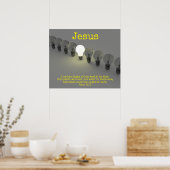 Het licht van Jezus Poster (Keuken)