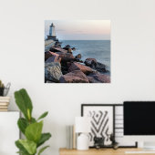 Het licht van Ludington Poster (Thuiskantoor)