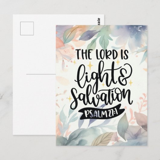 Het Licht van mijn Ziel Briefkaart (Voorkant / Achterkant)